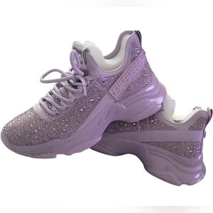 Steve madden maxima -r rare purple/lilac sneakers SZ 8M